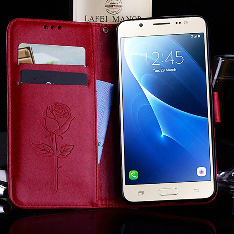 Роскошный 3D кожаный флип-чехол-бумажник Nephy для Samsung Galaxy S5 S6 S7 Edge S8 S9Plus A J1 3 5 7 2016 2017