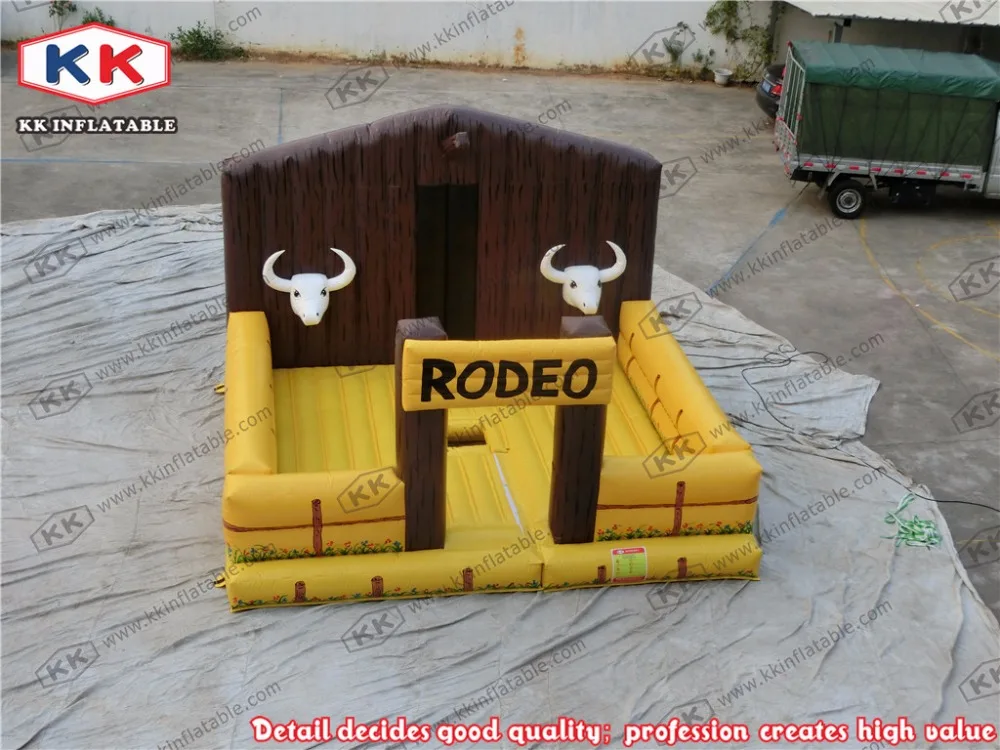 Надувной коврик для прыжков Rodeo Bull надувной матрас игры | Игрушки и хобби