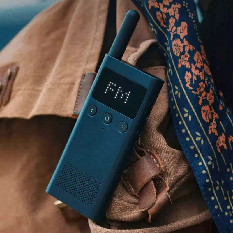 Xiaomi Mijia Walkie Talkie 1S 20 каналов 430-440 МГц двухстороннее радио Смарт Bluetooth переговорные USB зарядка приложение расположение поделиться