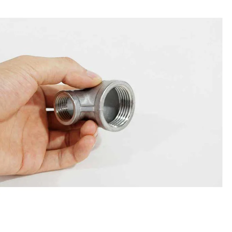 1 шт. 304 нержавеющая сталь 1/4 &quotBSP Женский x 3/4&quot BSP 90 градусов угловой Переходной