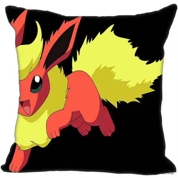 Square Pillowcases Заказная декоративная наволочка Pokemon Pikachu квадратная Наволочка на молнии(с одной стороны) 180522-16 - Цвет: Square Pillowcases