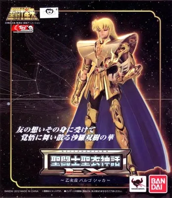 BANDAI Япония игрушки модели Saint Seiya Ткань Миф золото Ex2.0 Дева Шака фигурку игрушки большая коллекция