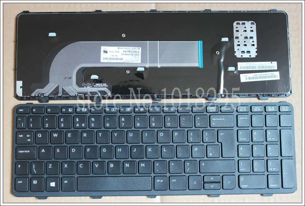 Новинка для HP PROBOOK 450 GO G1 455 470 G2 Клавиатура ноутбука Великобритании с рамкой|g2