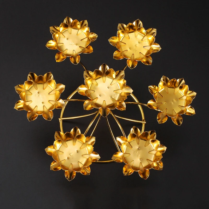 Собранная масляная ароматическая лампа из нержавеющей стали подсвечники в стиле