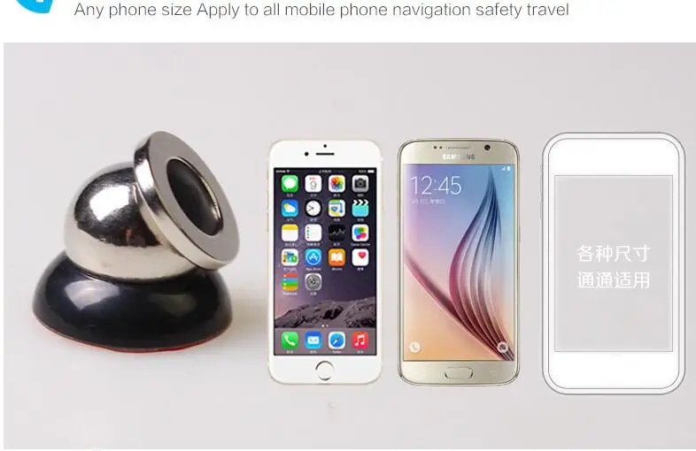 Мудрый путешествия Автомобильный держатель для iPhone 6 7 Air Vent Магнитная автомобильный держатель телефона Подставка для samsung S8 gps кронштейн Телефон стенд