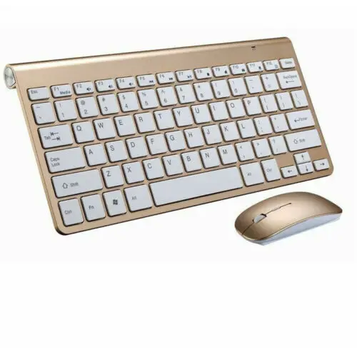 Комплект беспроводной клавиатуры и мыши тонкая беспроводная клавиатура + мини
