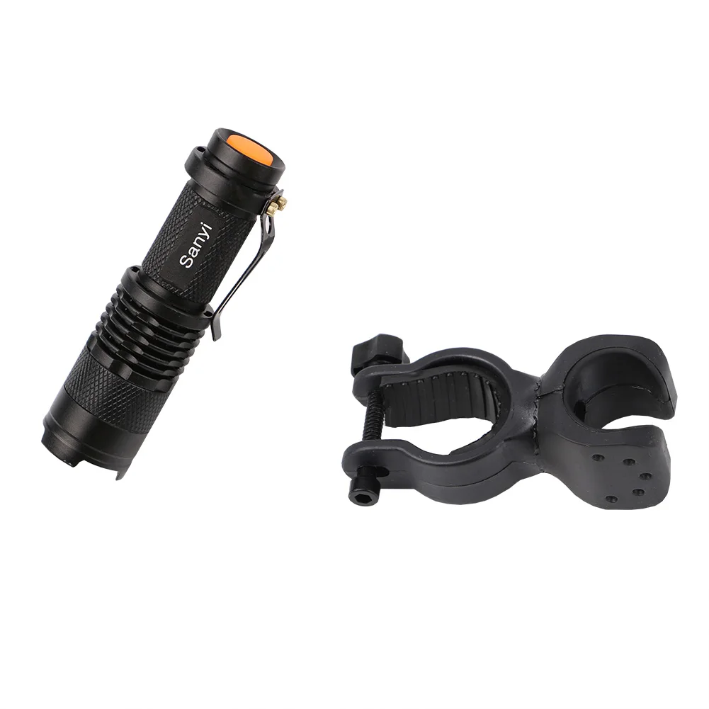 Портативный мини светильник XPE 2000 лм светодиодный фонарик карманный