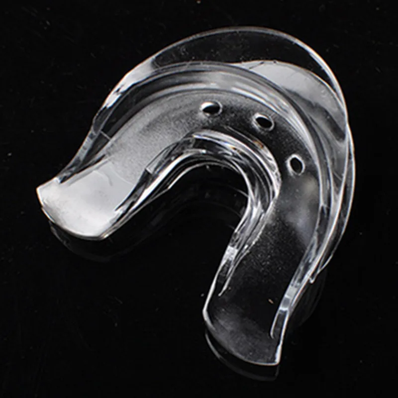 (30 шт./лот) двойной мягкий дуплексный лоток для отбеливания зубов из силиконового