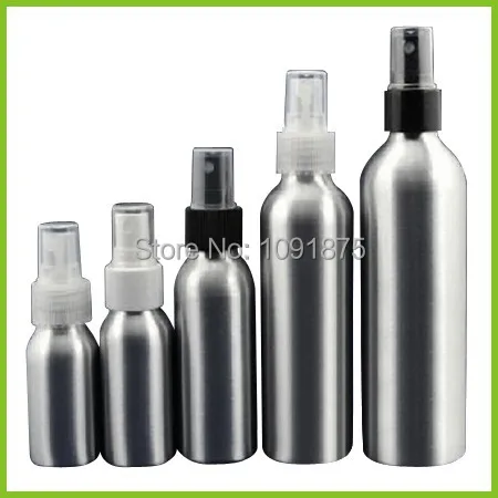 Косметическая упаковка алюминиевая бутылка для лосьона 40 мл металлический