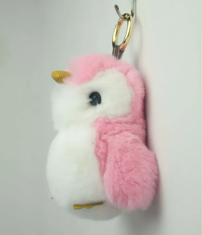 Женские Симпатичные Пингвин Стиль Кошельки Украшенные кулоны мода кролика рекс