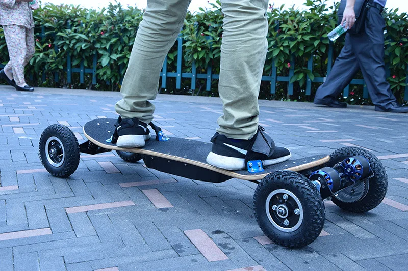 11000 мАч 45 км/ч/два двигателя концентратор Powerboard Электрический скейтборд Off Road