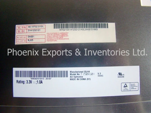 T150XG01 V.2 15 &quotЖК дисплей Панель V2|display lcd panel|display control paneldisplay led panel |