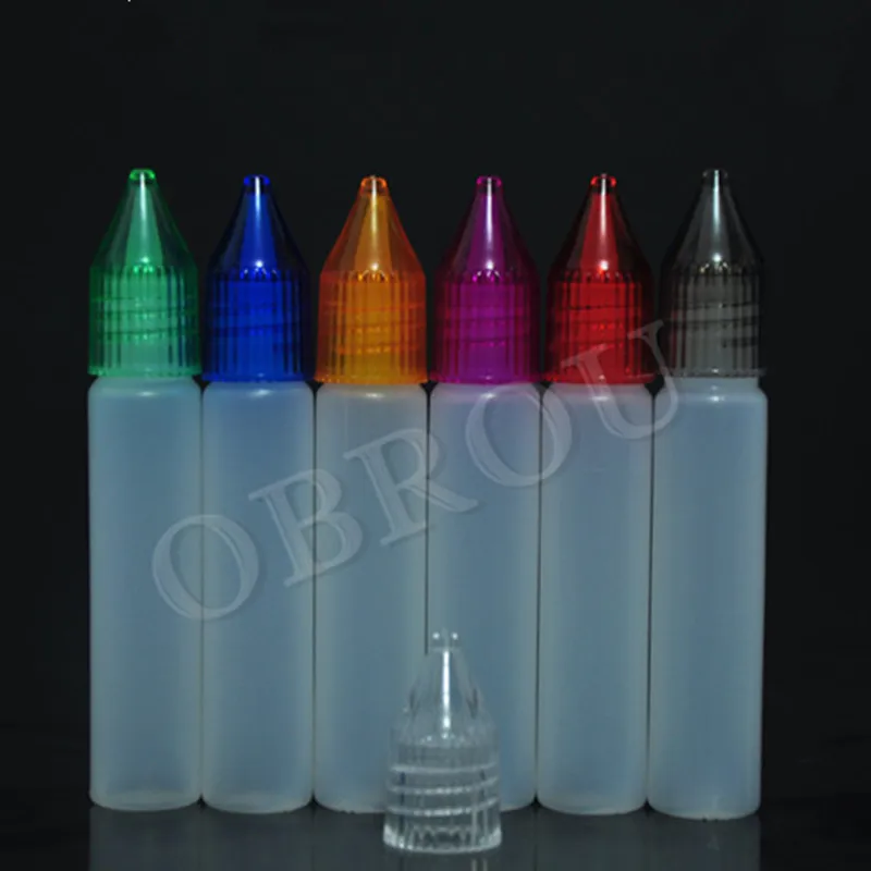 

100 шт., пластиковые бутылочки с пипеткой, 10/15/30 мл