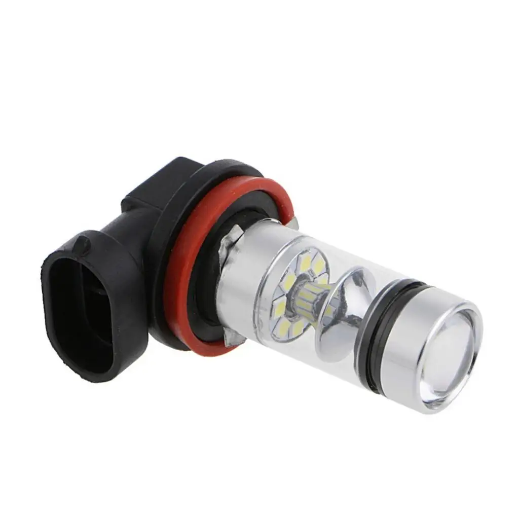 1 пара H11 100 Вт автомобильный 20LED 8000 К белый противотуманный светильник лампы