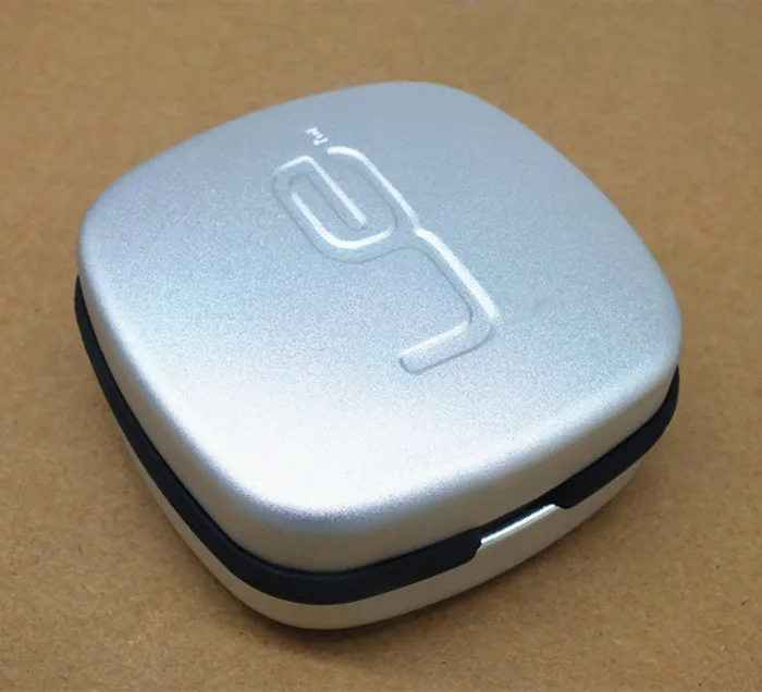 Высококачественный Прочный Алюминиевый жесткий чехол для хранения наушников и