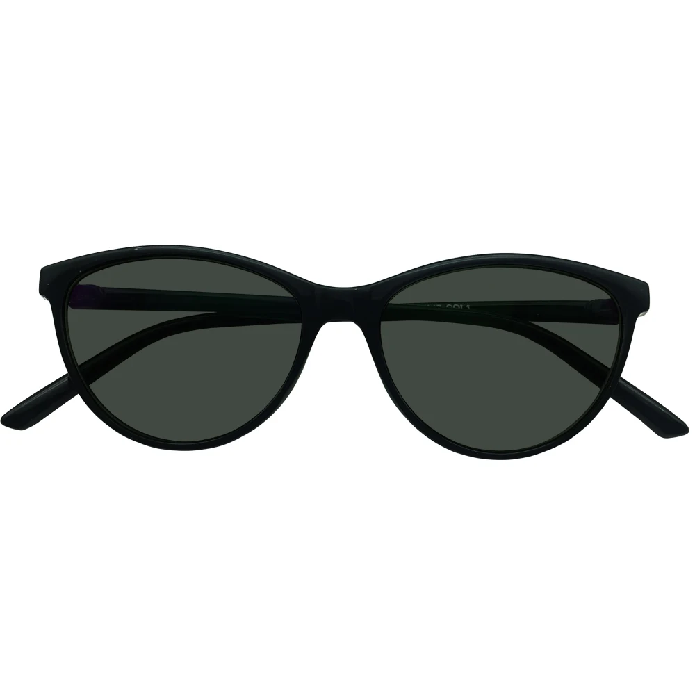 Женские затемненные зеленые поляризационные Cateye расстояние очки близорукость