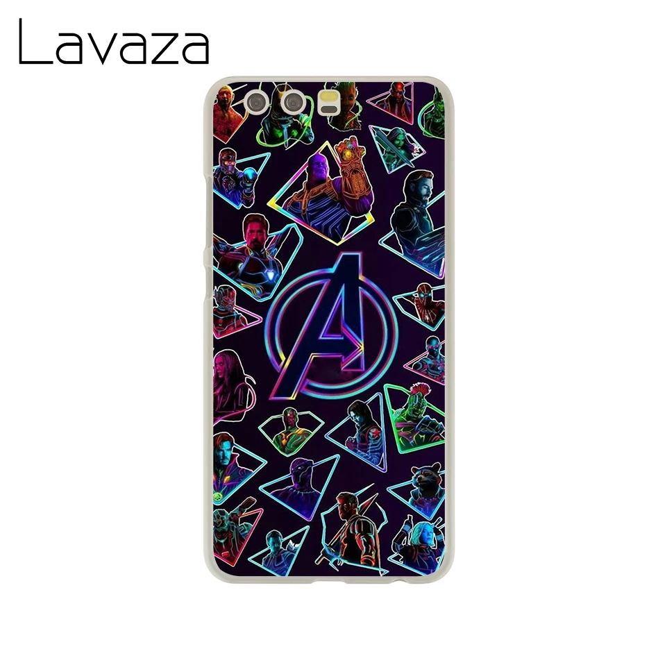 Чехол Lavaza Marvel Мстители для huawei P20 P10 P9 P8 Lite Plus Pro 2017 2016 2015 P Smart 2019|Чехлы-накладки| |