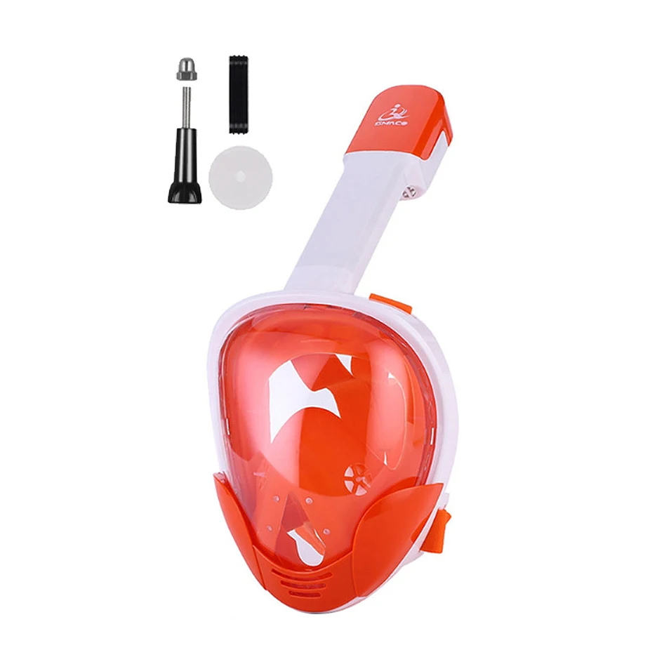 Orange SMACO маска для подводного плавания Спортивная камера M8018 - Цвет: Orange