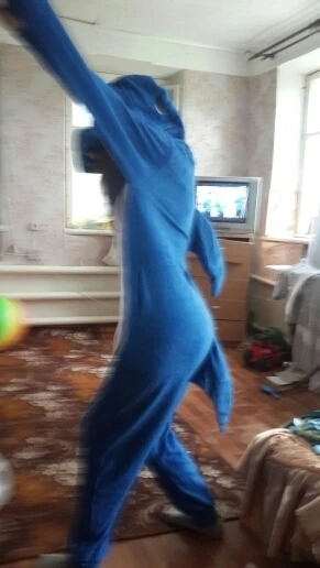 Kigurumi пижамы для взрослых Косплей Тигр собака слон Единорог Синяя Акула Onesie Lemur пижамы Домашняя одежда для вечеринок для женщин и мужчин