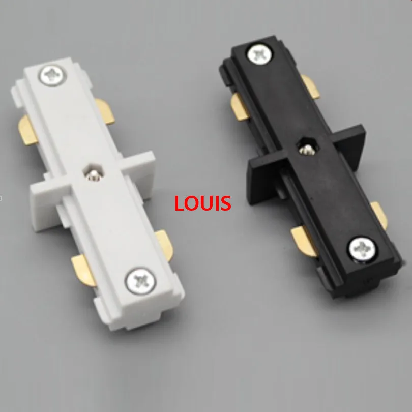 Рельсовые соединители для треков направляющие светодиодные рельсовые Прямые