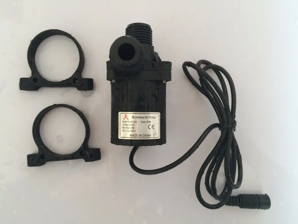 Мини водяной насос 24 В постоянного тока 2 шт. DC40F 2460 960LPH 6 м для циркуляции воды