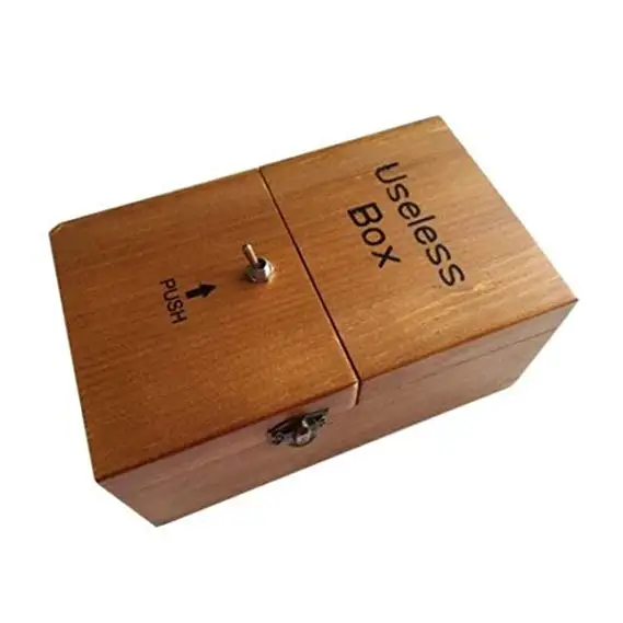 Бесполезный Box выключение ящик для хранения