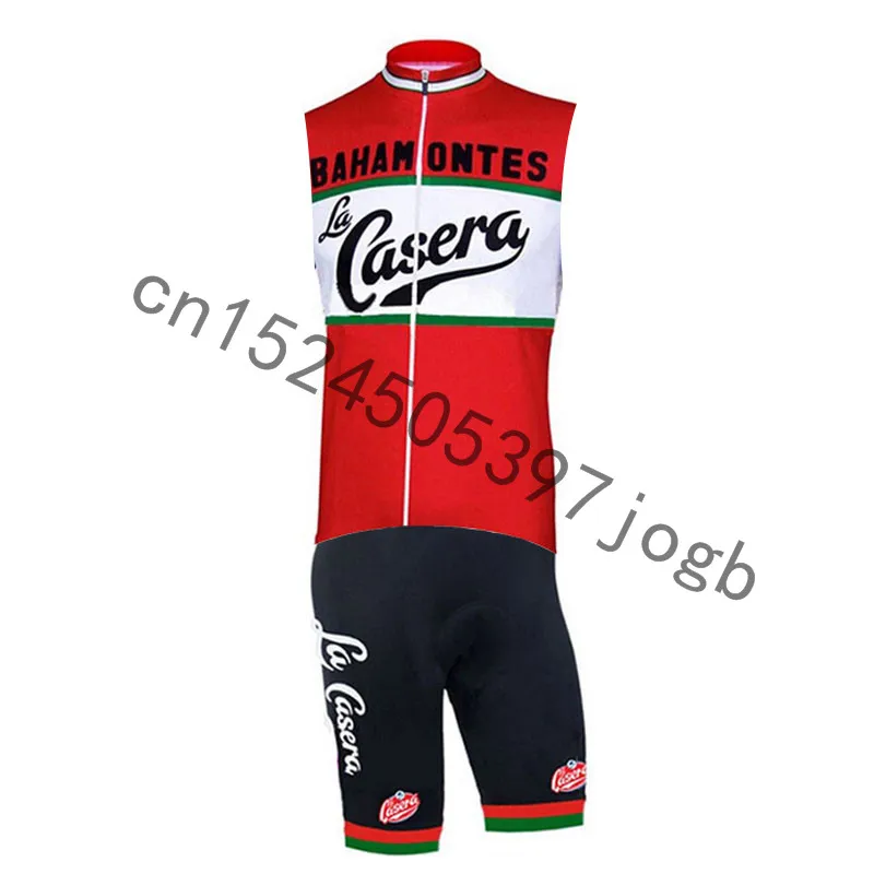 Pro Team триатлон костюм Мужской без рукавов Велоспорт Джерси Skinsuit комбинезон Ropa