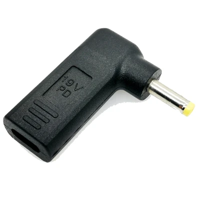 DC4017mm Зарядное устройство для ноутбука адаптер конвертер usb type C Женский Dc разъем питания до 7,4*5,0 мм 4,5*3,0 мм 5,5*2,5 мм для lenovo Asus адаптер для ноутбука - Цвет: DC4017mm