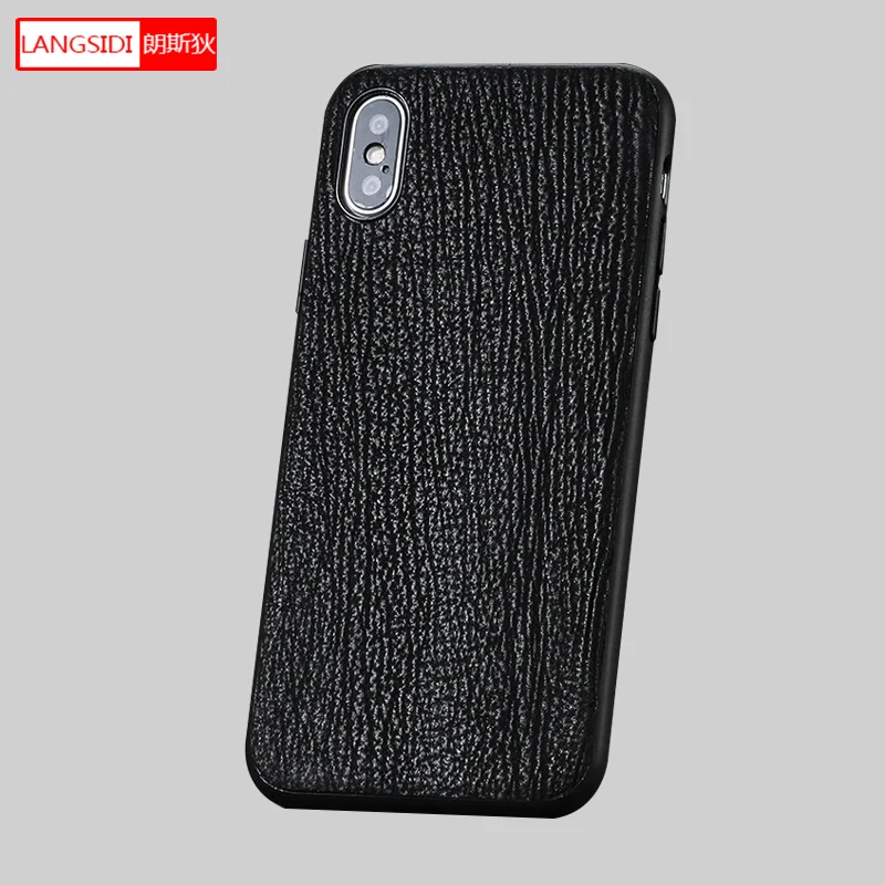 LANGSIDI все включено чехол для телефона для iphone x 6 7 8 8 плюс 5S SE Акула текстуры износостойких сзади крышка Лидер продаж чехол для телефона