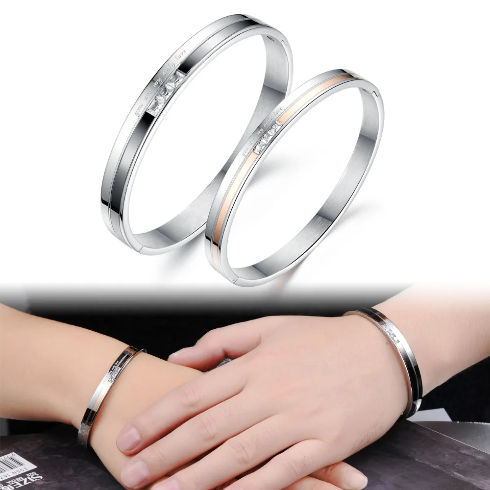 Из Нержавеющей Стали 316L Браслеты Романтическая Любовь День святого валентина