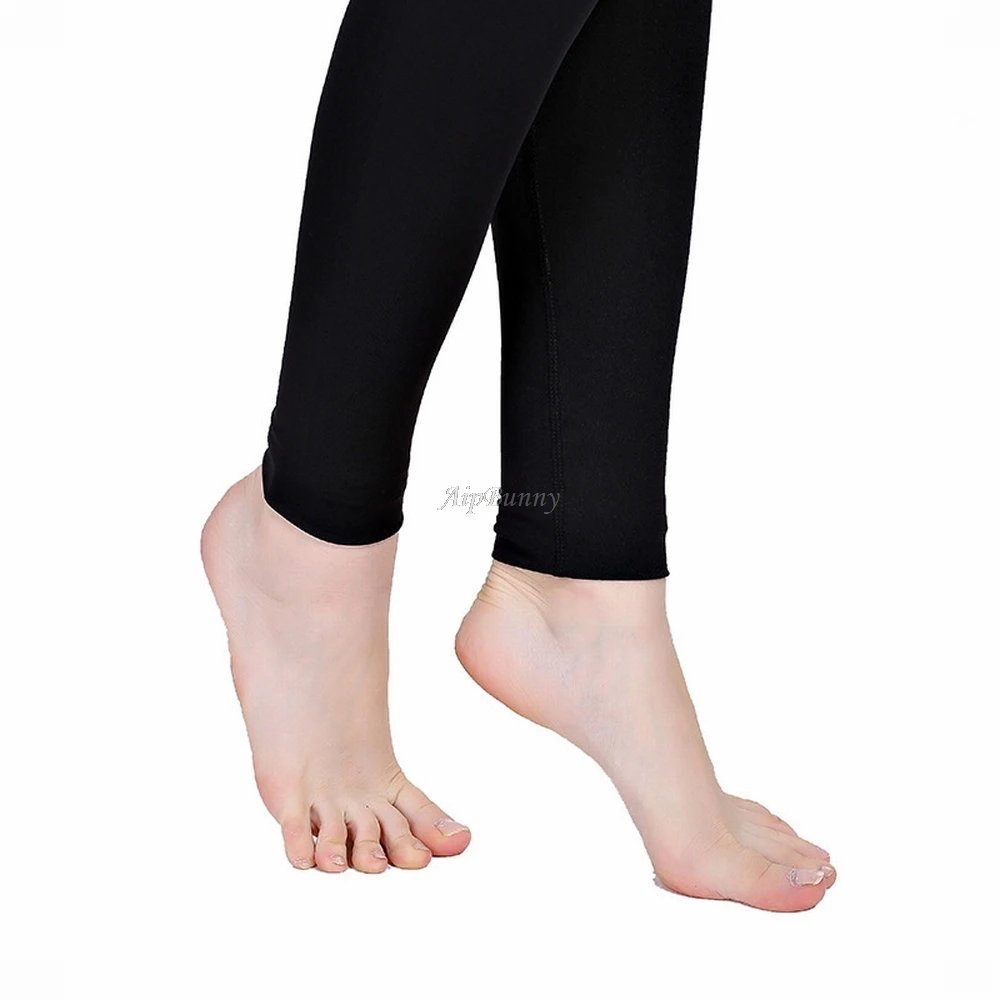 Брюки для фитнеса сетка с высокой талией леггинсы тренировок бега Для женщин бег