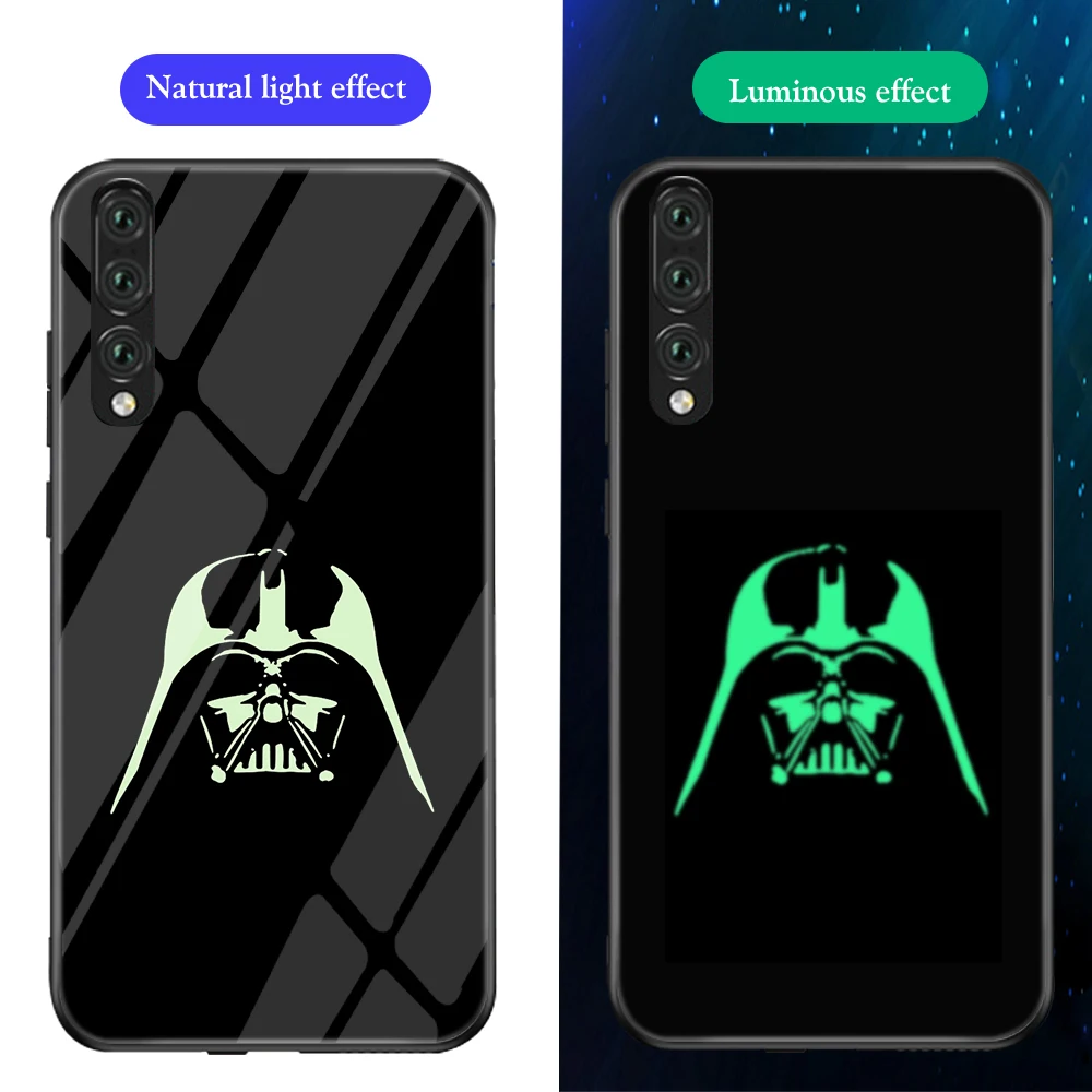Ciciber для huawei P30 P20 mate 20 Lite Pro светящиеся чехлы из закаленного стекла для Honor 10 Lite чехол чудо-яд Железный человек - Цвет: 13