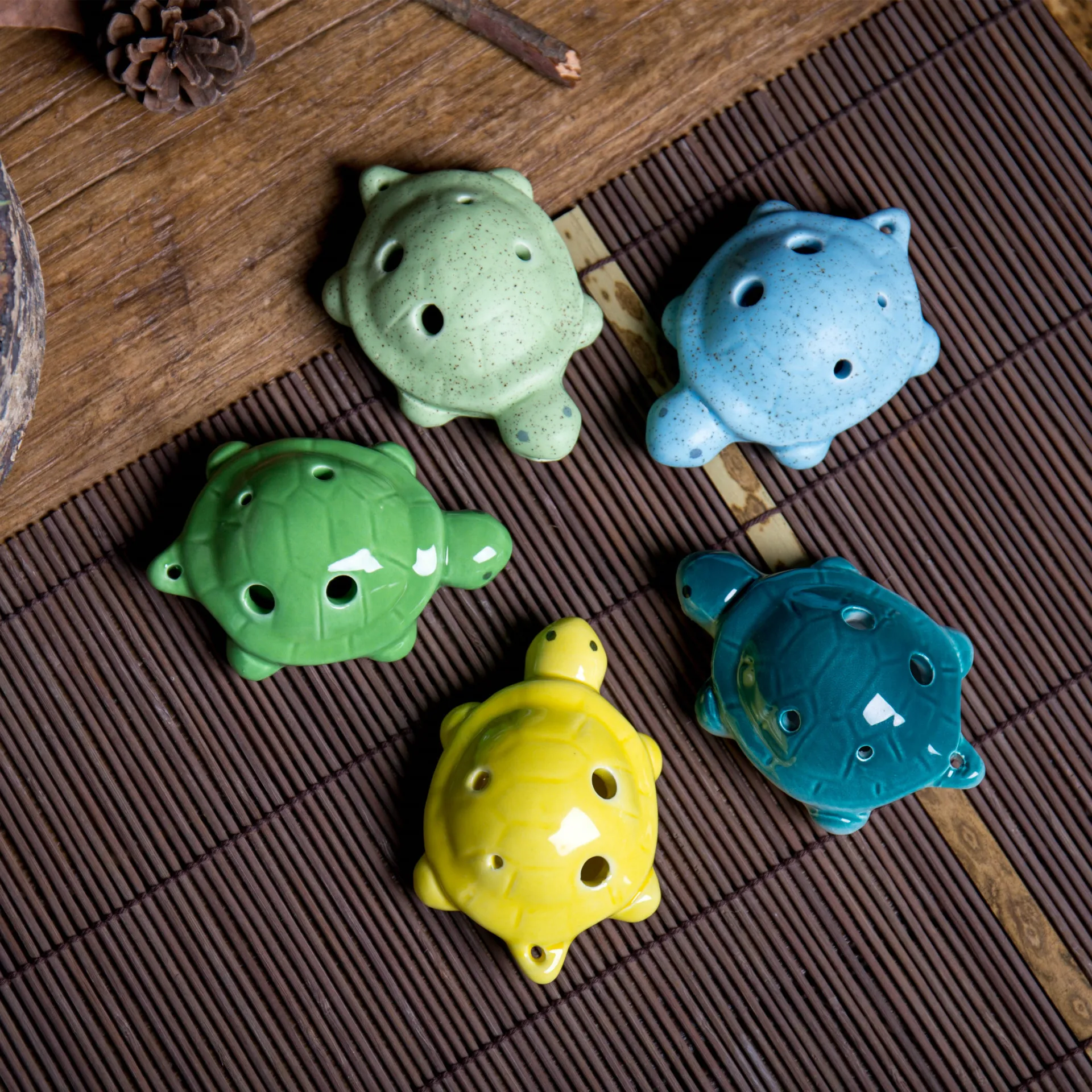 6 Конг Тао флейта оптовая продажа черепахи моделирование ocarina ручная работа