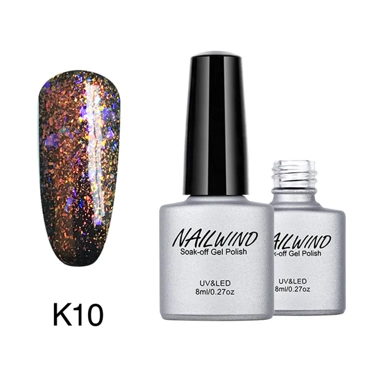 10 NAILWIND праймер Блестящий Galaxy лак для ногтей цветной Блестящий Гель-лак УФ замачиваемый гель для ногтей DIY лак - Цвет: 10