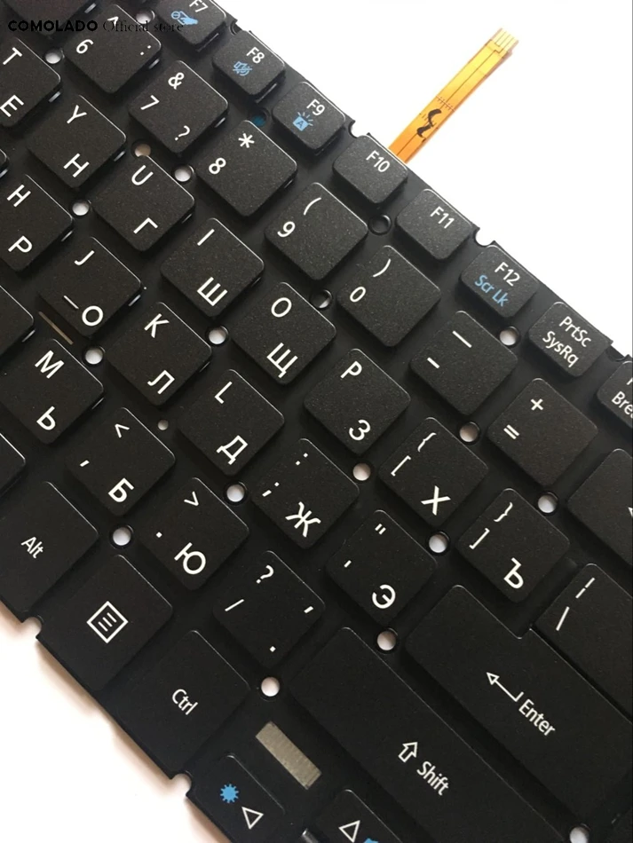 Русская клавиатура с подсветкой | Компьютеры и офис