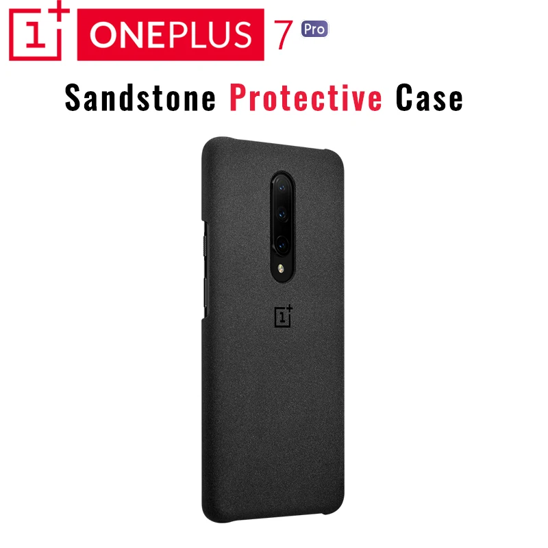 Sandstone Protective Защитный чехол для OnePlus 7 Pro Karbon песчаник идеальный вариант надежная защита заниженный профиль приподнятый край - Цвет: Sandstone Protective