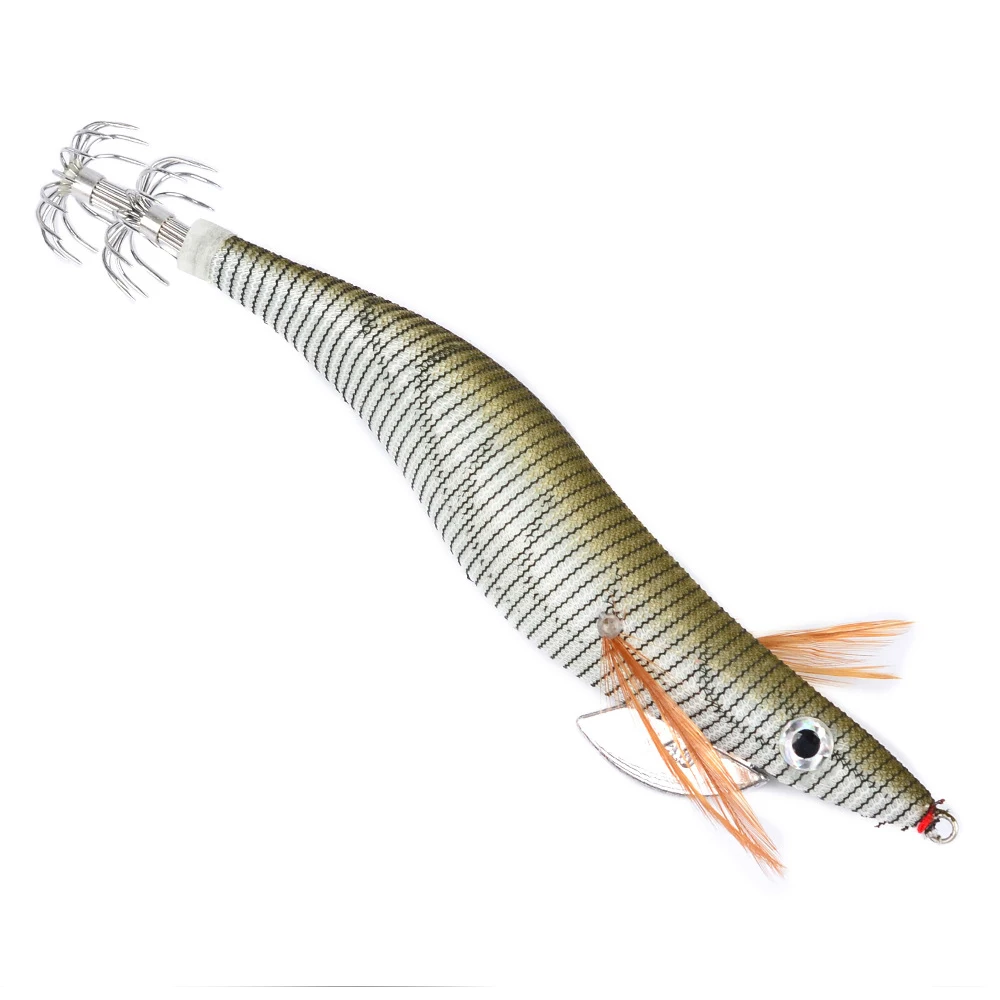 6 шт. светящаяся креветка кальмар джиг приманка для рыбалки снасти Крючки