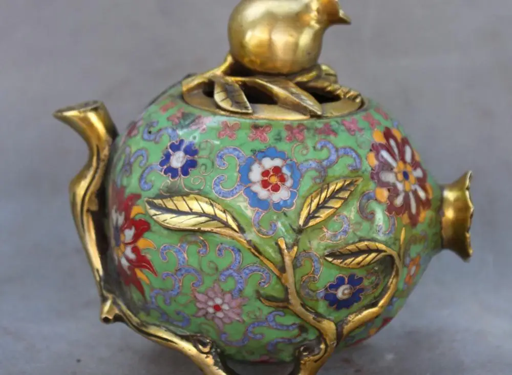 Бесплатная доставка китайская перегородчатая эмалированная позолоченная