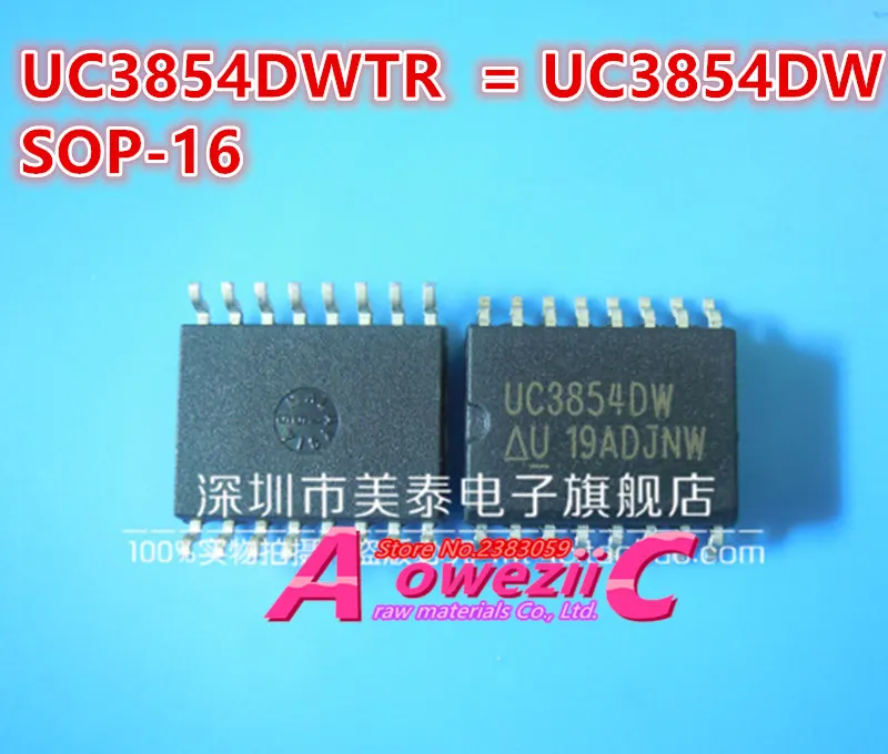 

Aoweziic 100% new imported original UC3854BN UC3854AN UC3854N DIP-16 UC3854BDW UC3854DW SOP-16 power factor correction UC3854