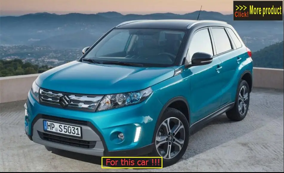 Yimaautotrims авто аксессуары Боковая дверь зеркало заднего вида комплект накладка 2 шт. подходит для Suzuki Vitara ABS