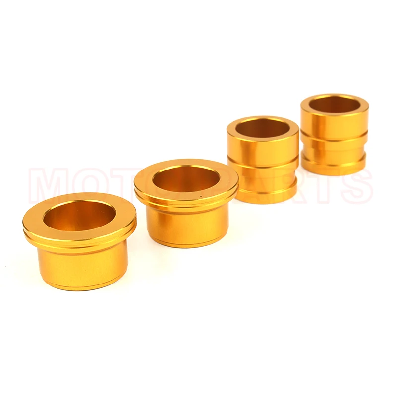 

Gold CNC Front & Rear Wheel Hub Spacers Axle Kit For RMZ250 2007-2016 RMZ450 2005-2016 08 09 10 11 12 13 14 RMX450Z 10-15