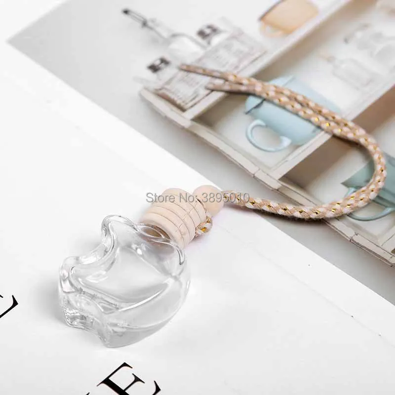New Hot Air Freshener Car Hanging Diffuser Empty Glass Perfume Fragrance Bottle Gift F502 | Красота и здоровье