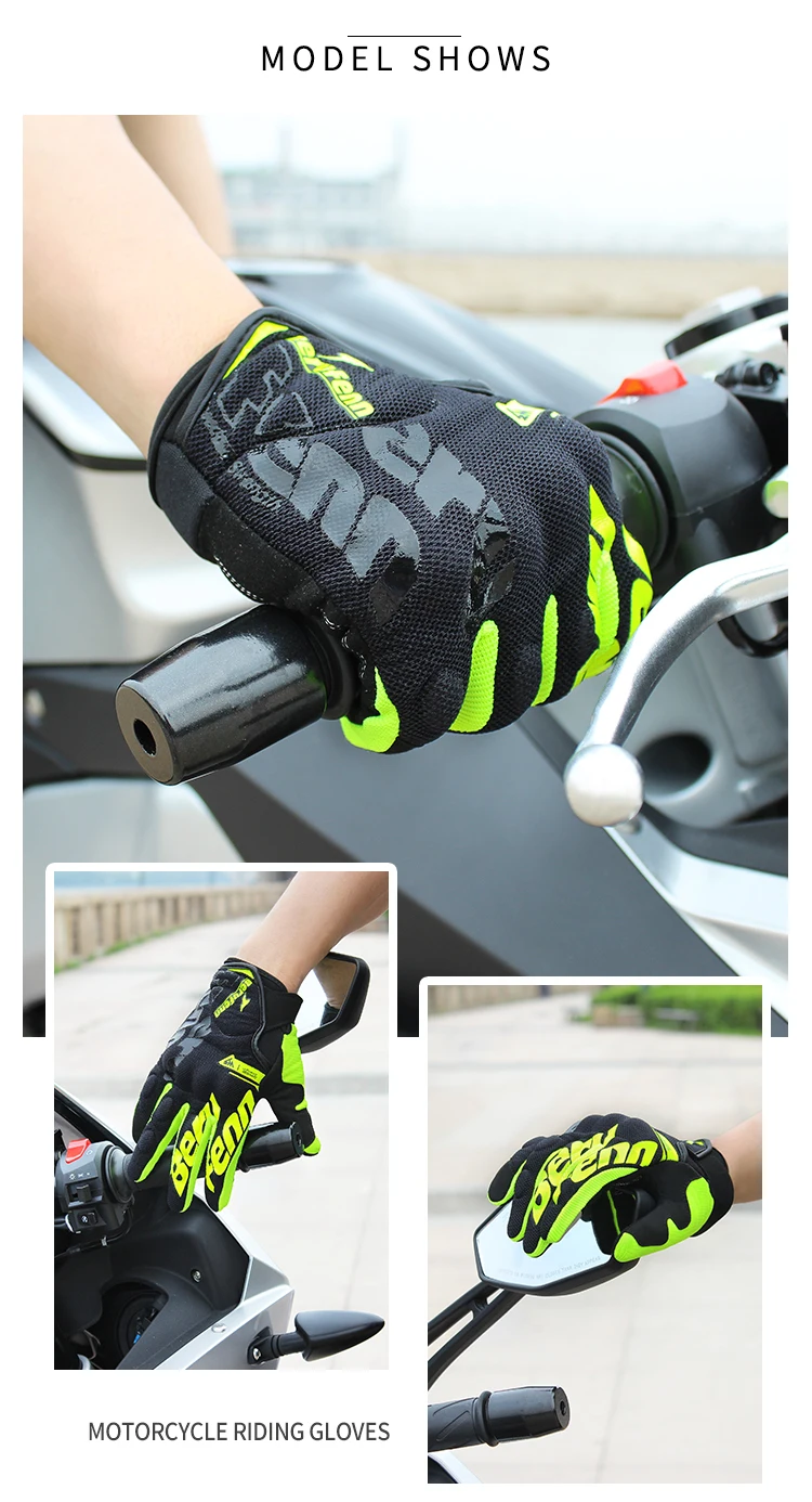 Мотоциклетные перчатки с сенсорным экраном Guantes Moto rbike rcycle Racing перчатки для езды на мотоцикле полный палец