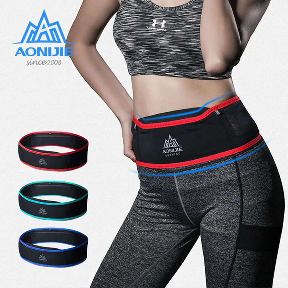 

AONIJIE Waist Bags Running Slim Women Pack Pouch Belt Men Purse Mobile Phone Pocket Case Camping Hiking 6.9 in Mobile Phone