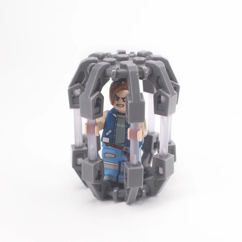 MOC оригинальность * тюрьма DIY светящиеся блоки кирпичи совместимые с детали для