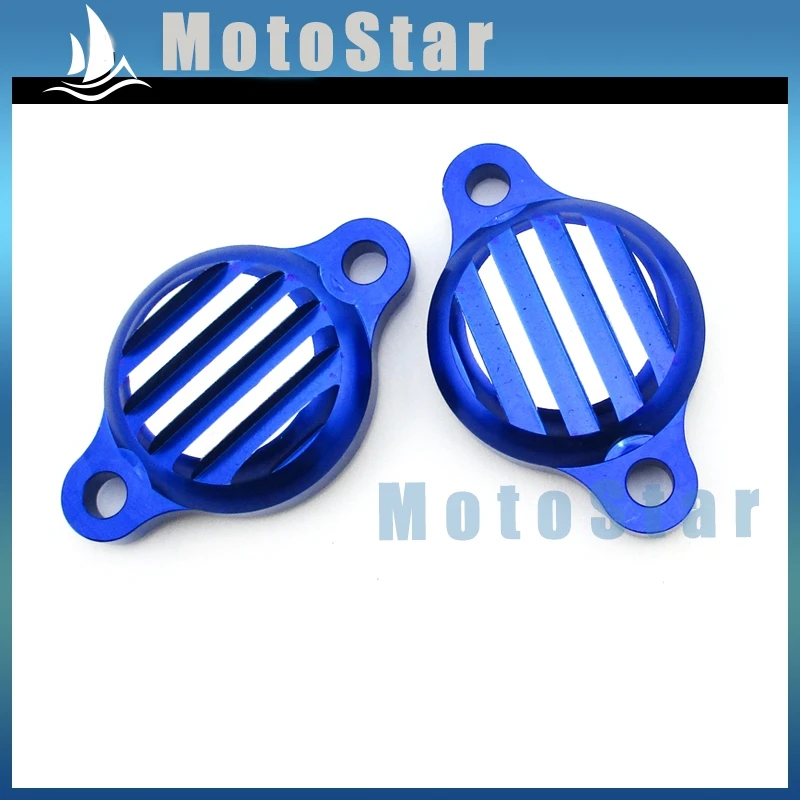 Синие алюминиевые колпачки клапанов CNC для двигателя Lifan 125cc 140cc мотоцикла|monkey