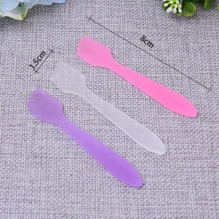 10 шт. пластиковая ложка для крема лопатки палочка макияжа инструменты