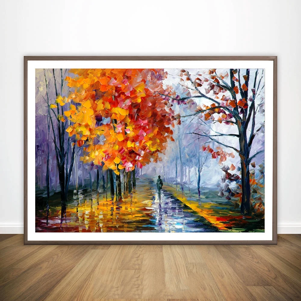 

Abstract Landscape Art Wall Art Paint Wall Decor Canvas Prints Canvas Art Poster Oil Paintings No Frame