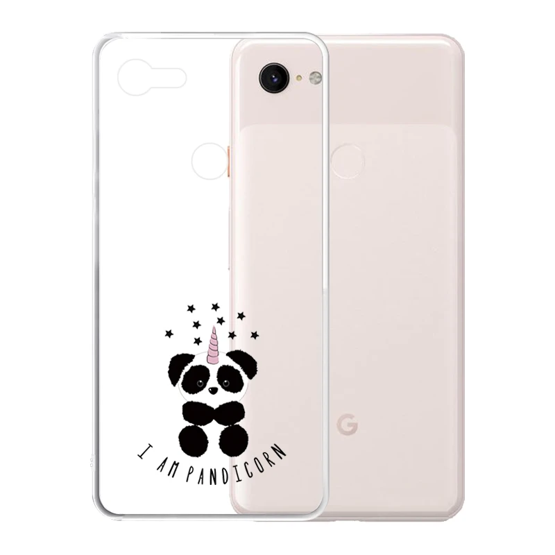 Мягкий силиконовый прозрачный ТПУ чехол для Google Pixel 4 3 XL 3A 2 прочный Чехол |