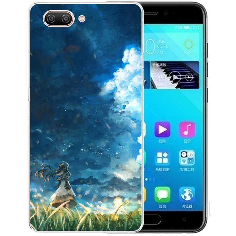 Fashion Starry sky Phone Case For Gionee s10b Cases Cartoon Back Cover soft silicone | Мобильные телефоны и аксессуары